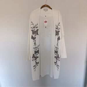 Wildfox Bride Swim Coverup Robe NWT Butterfly